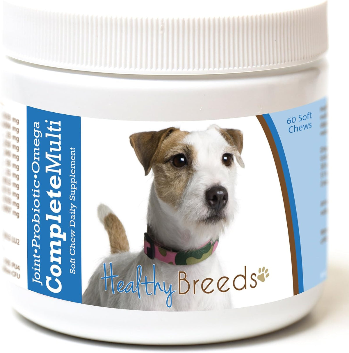 Healthy Breeds Parson Russell Terrier All in One Multivitamin Soft Chew, 60 Count - görsel 1