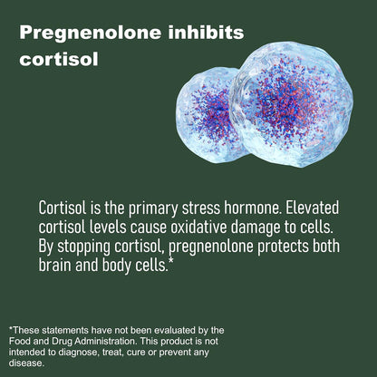 LifeLink Pregnenolone 50mg – 100 Capsules