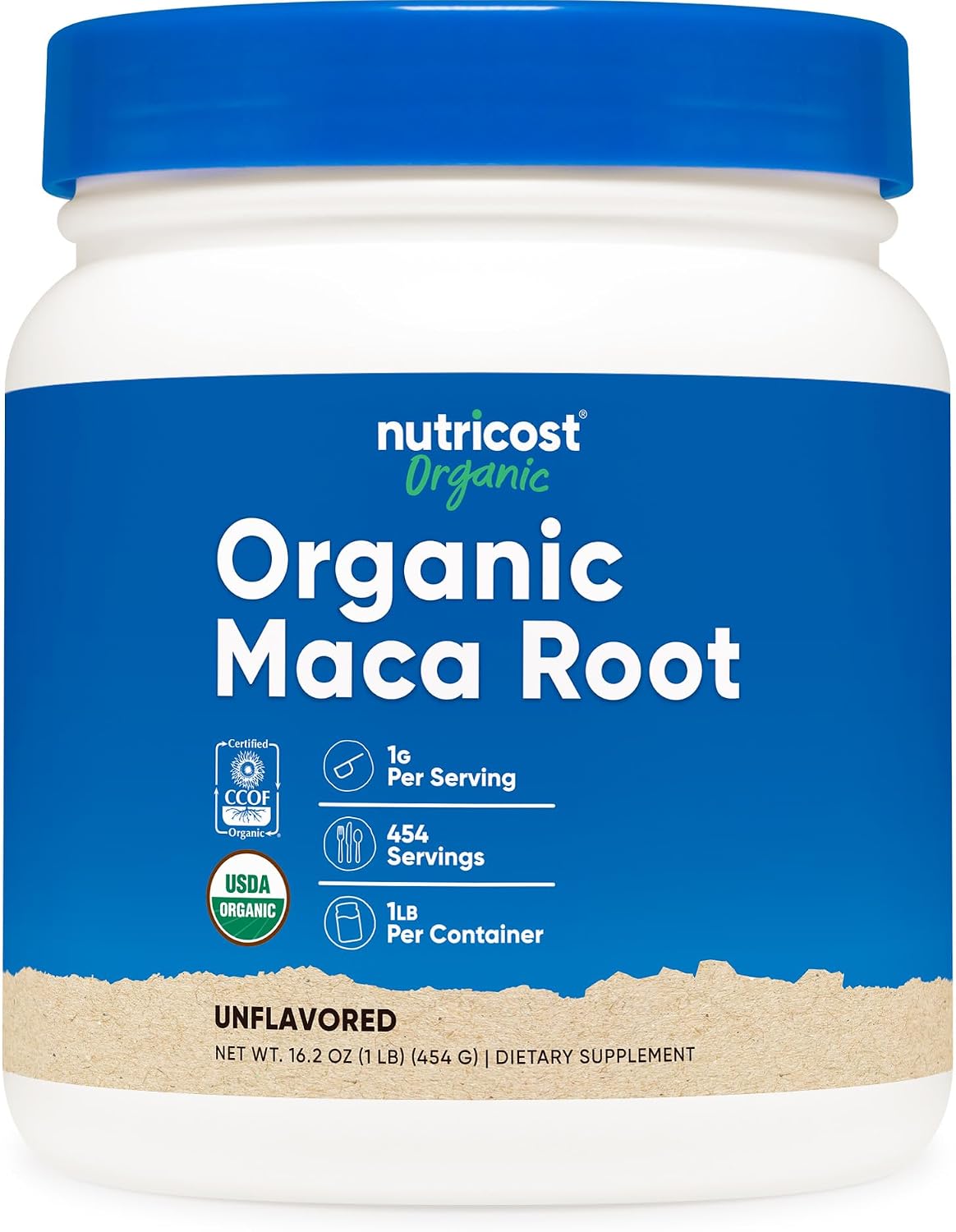 Nutricost Organic Maca Root Powder (454 g Each, 3 Pack) - görsel 6