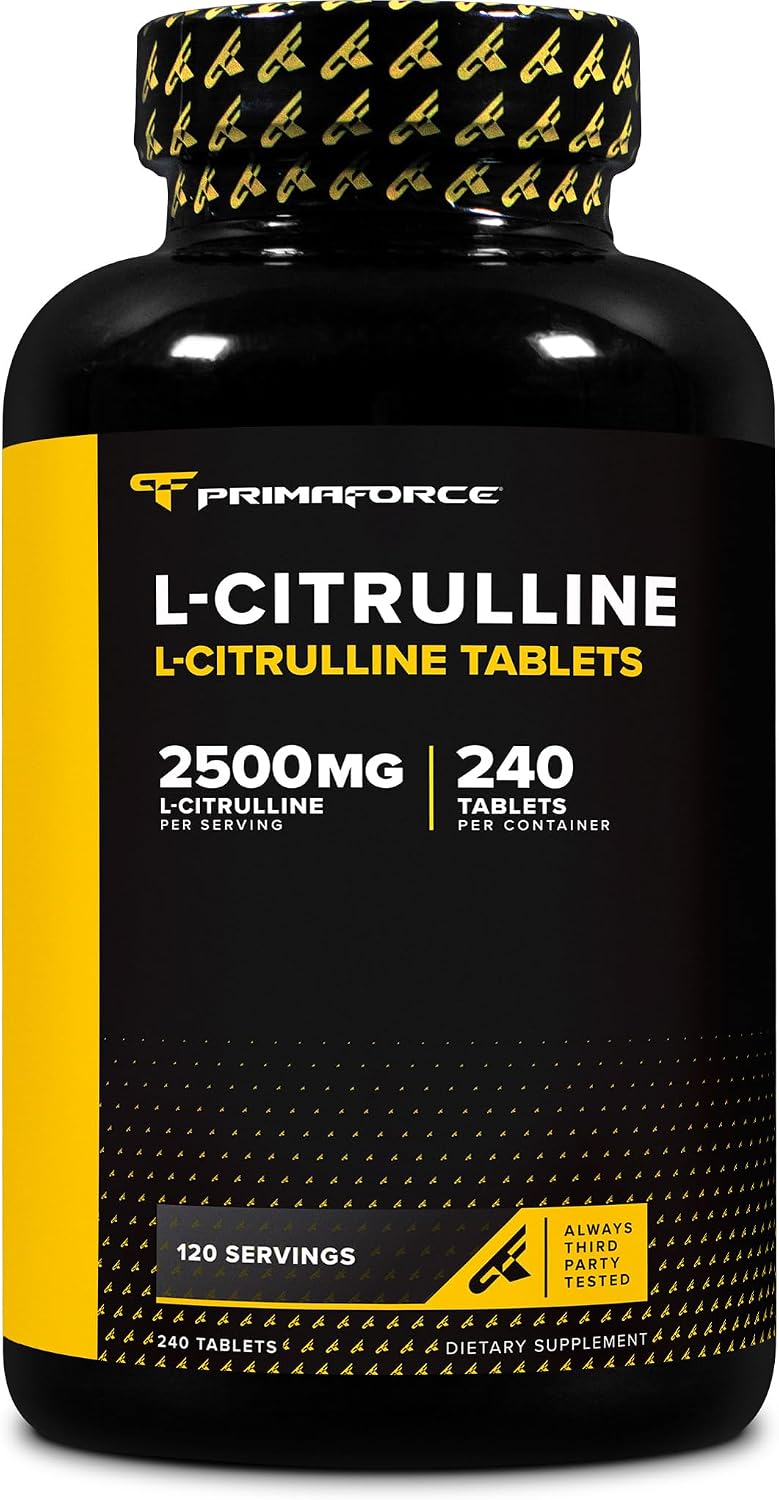 Primaforce L-Citrulline 2,500mg, 240 Tablets, 120 Servings - görsel 1