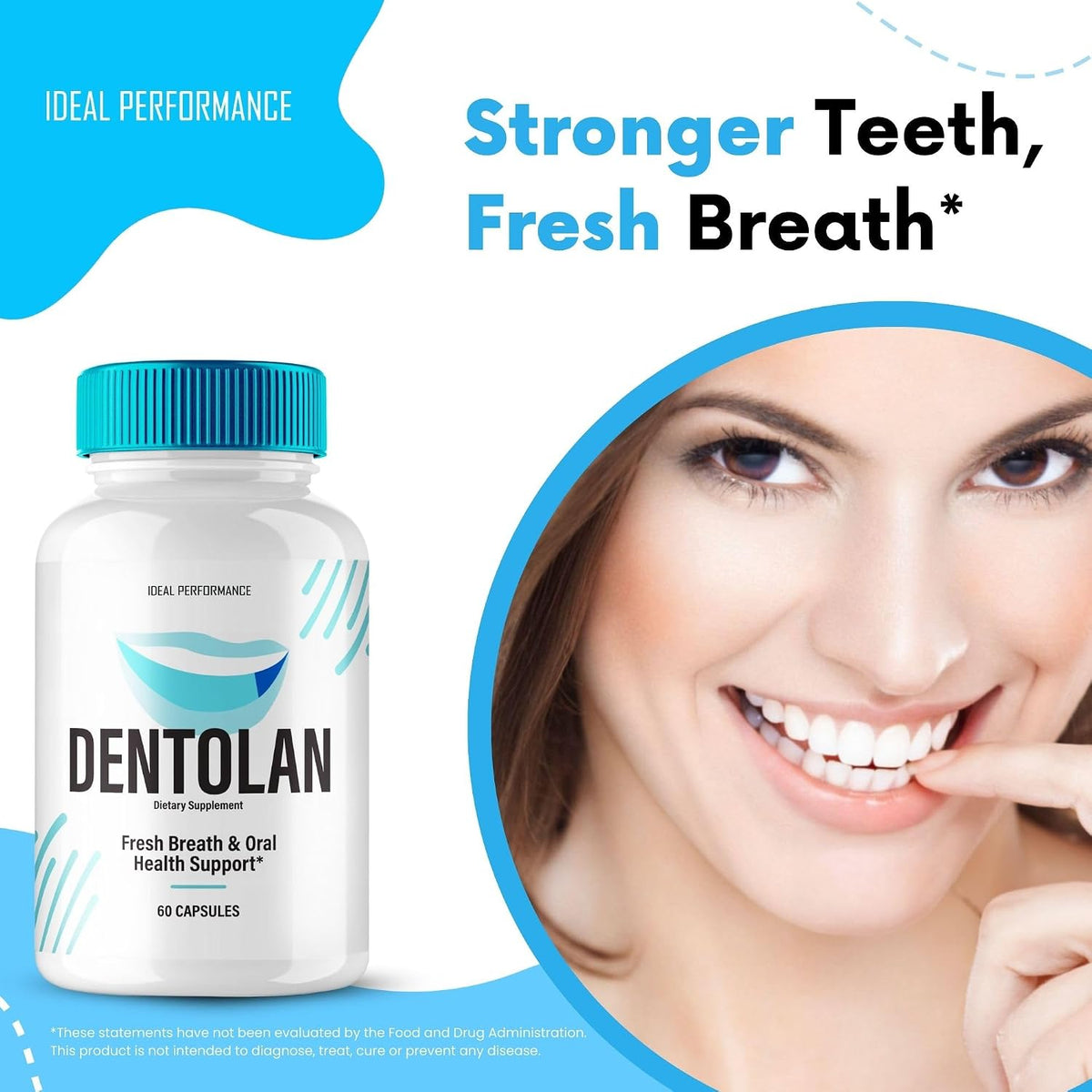 Dentolan Capsules for Fresh Breath and Oral Health - Maximum Strength All-Natural Food Supplement (60 Capsules) - görsel 4