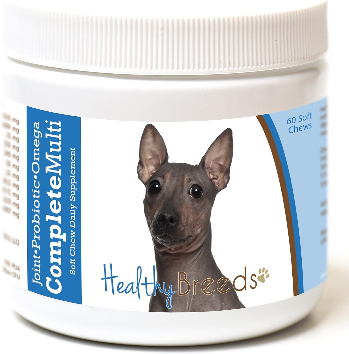 Healthy Breeds American Hairless Terrier All in One Multivitamin Soft Chew 60 Count - görsel 1