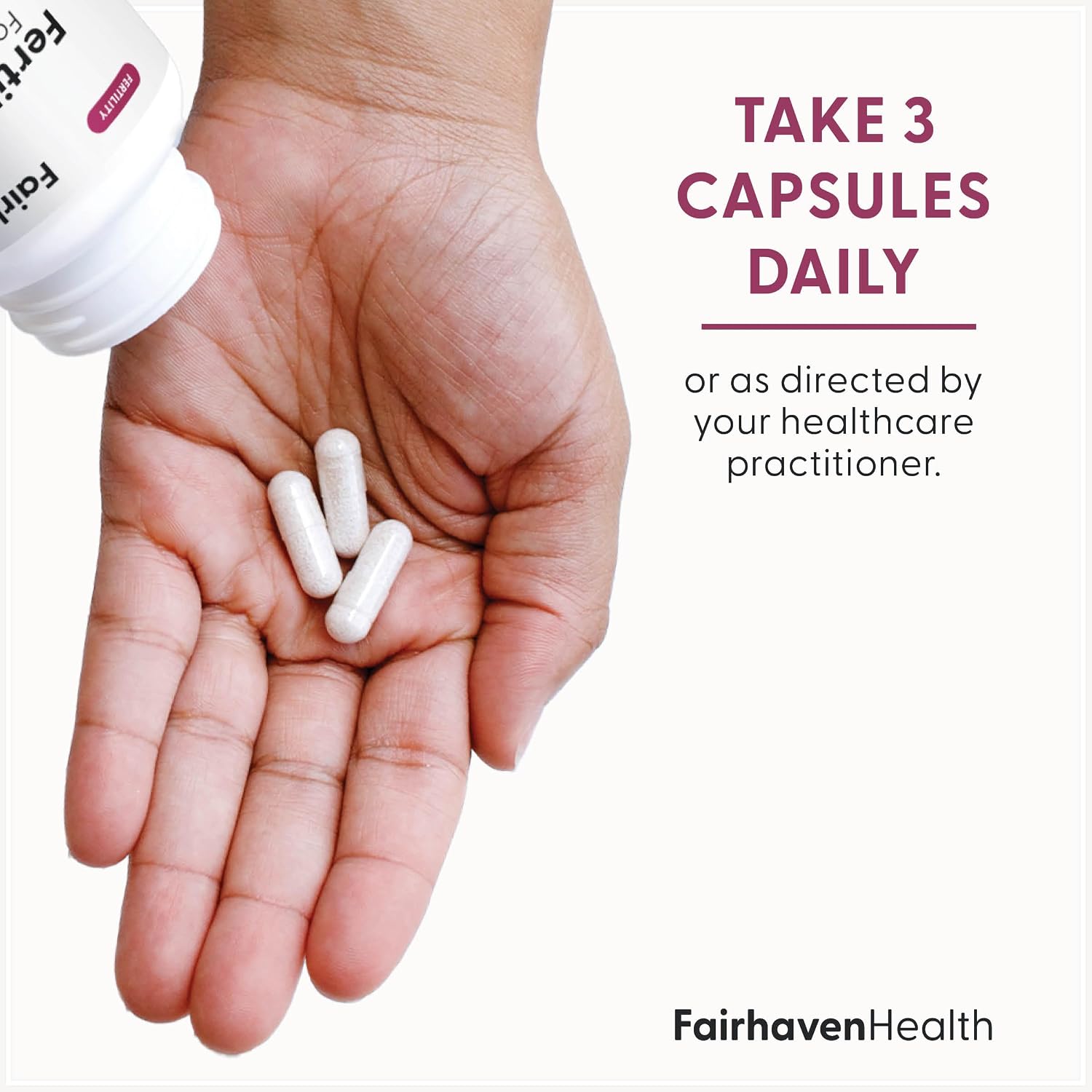 Fairhaven Health FertileCM Fertility Supplement for Women - 90 Capsules - görsel 2