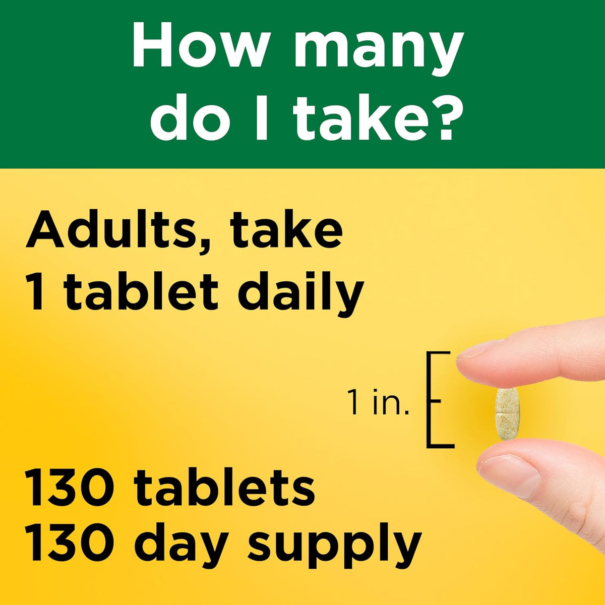 Nature Made Multivitamin Tablets with Iron, 130 Tablets - görsel 4