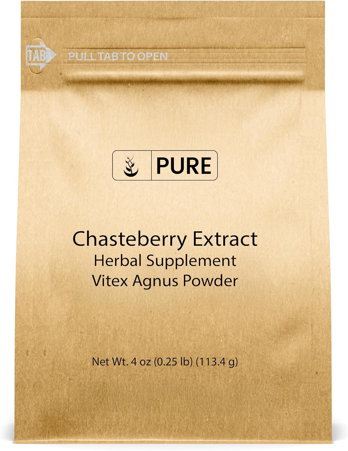 PURE ORIGINAL INGREDIENTS Chasteberry Extract (454 g) Vitex Agnus-Castus Tree, Non-GMO - görsel 5