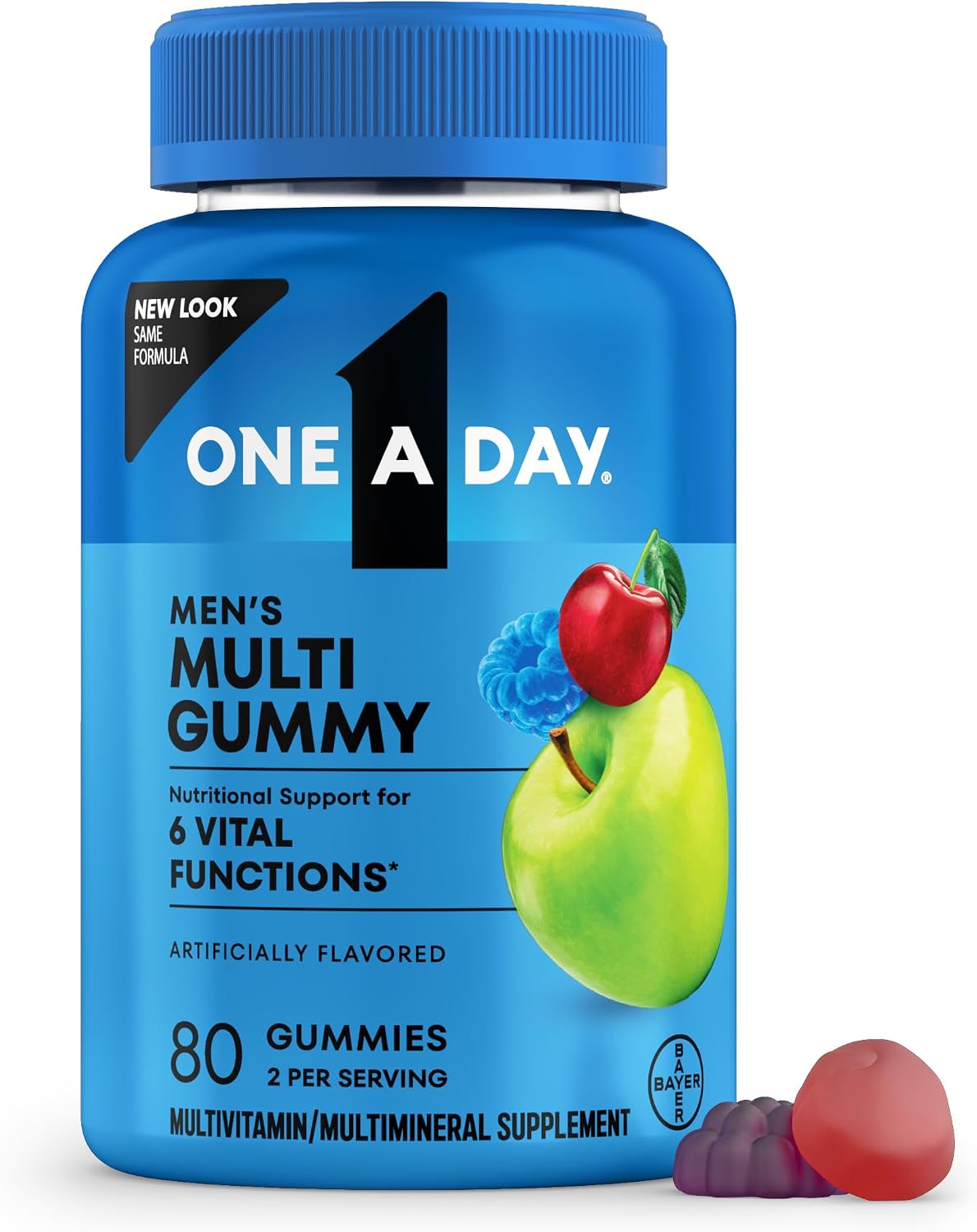 One A Day Men's Multivitamins Gummies – 170 Count - görsel 3