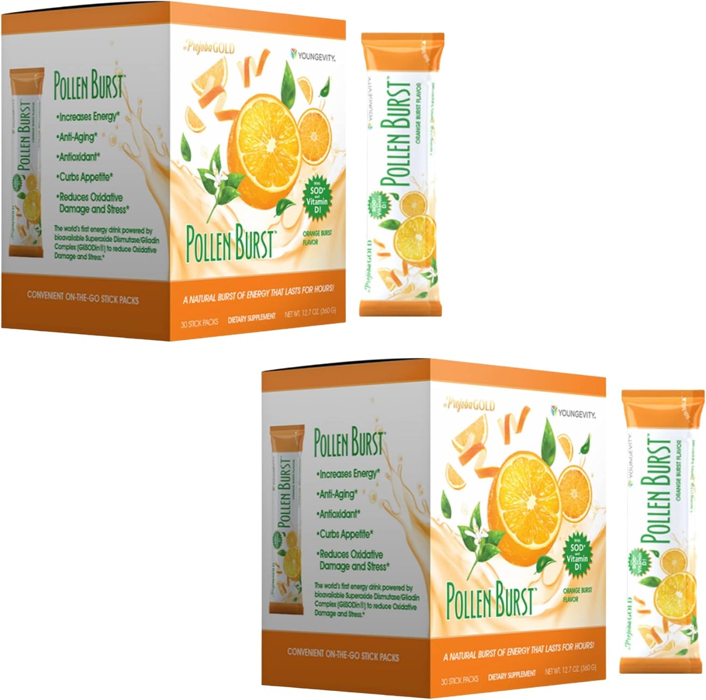 Youngevity Projoba Pollen Burst - 30 Sachets - görsel 8