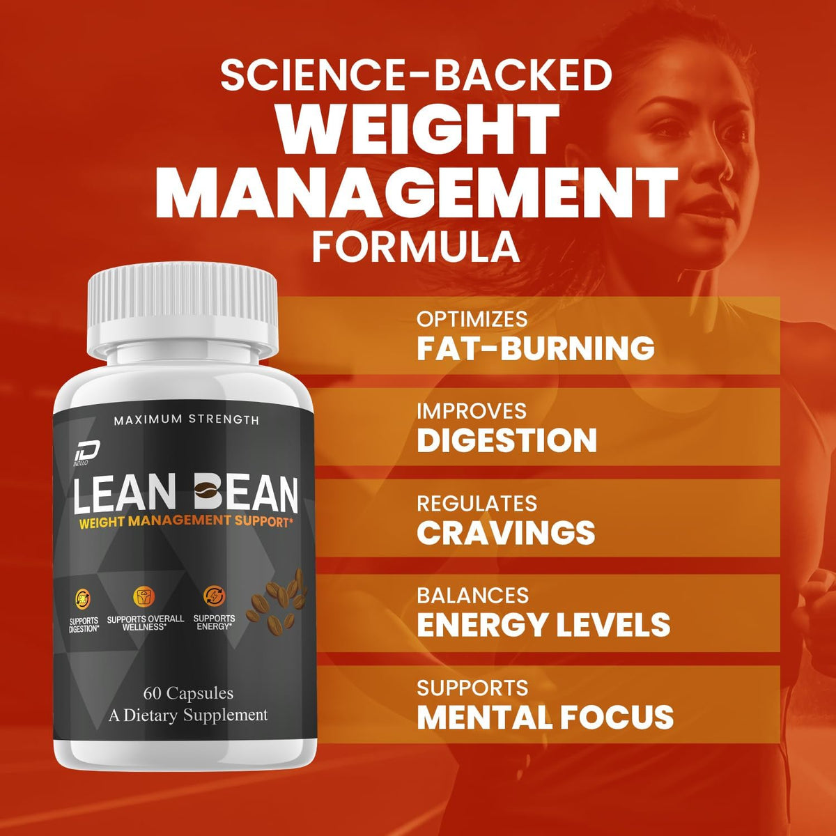 Lean Bean Capsules – Advanced Formula Food Supplement, Maximum Strength (3 Pack, 180 Capsules) - görsel 4