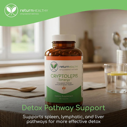 Cryptolepis Synergy – Immune Support Food Supplement, 120 Capsules