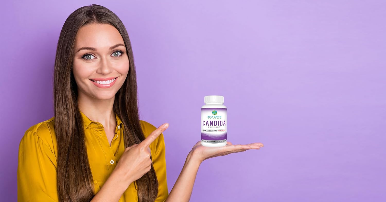 Best Earth Naturals Candida Support Supplement – Promote Natural Balance, 60 Capsules - görsel 4