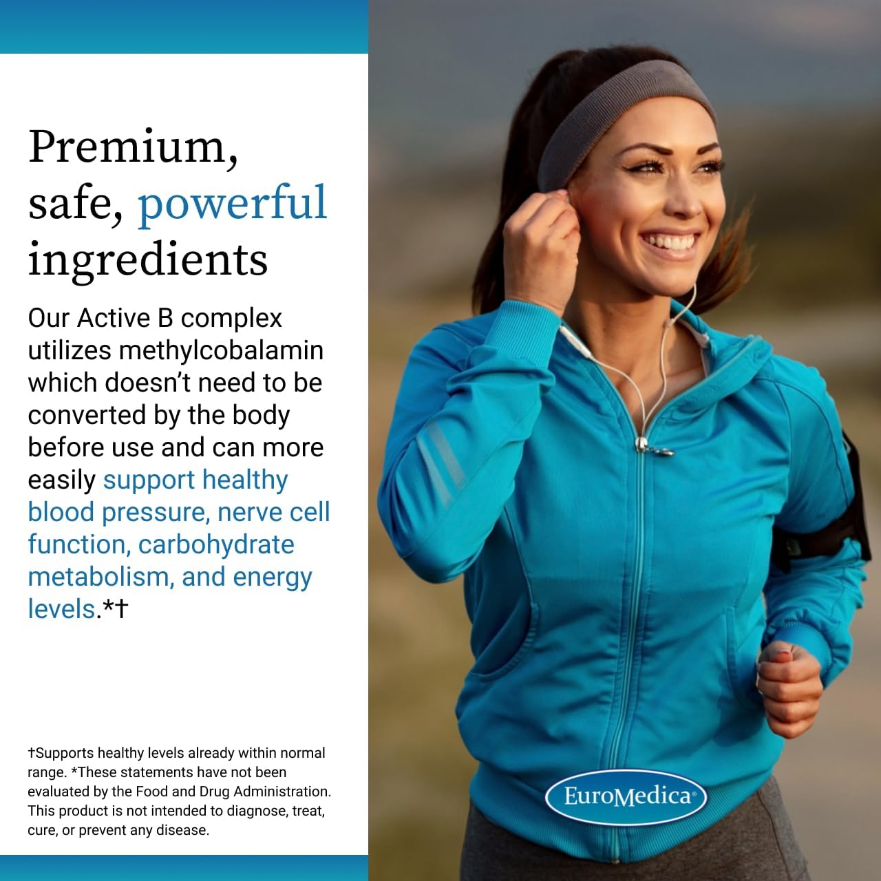 EuroMedica Active Bio-B Caps, 60 Capsules - görsel 5