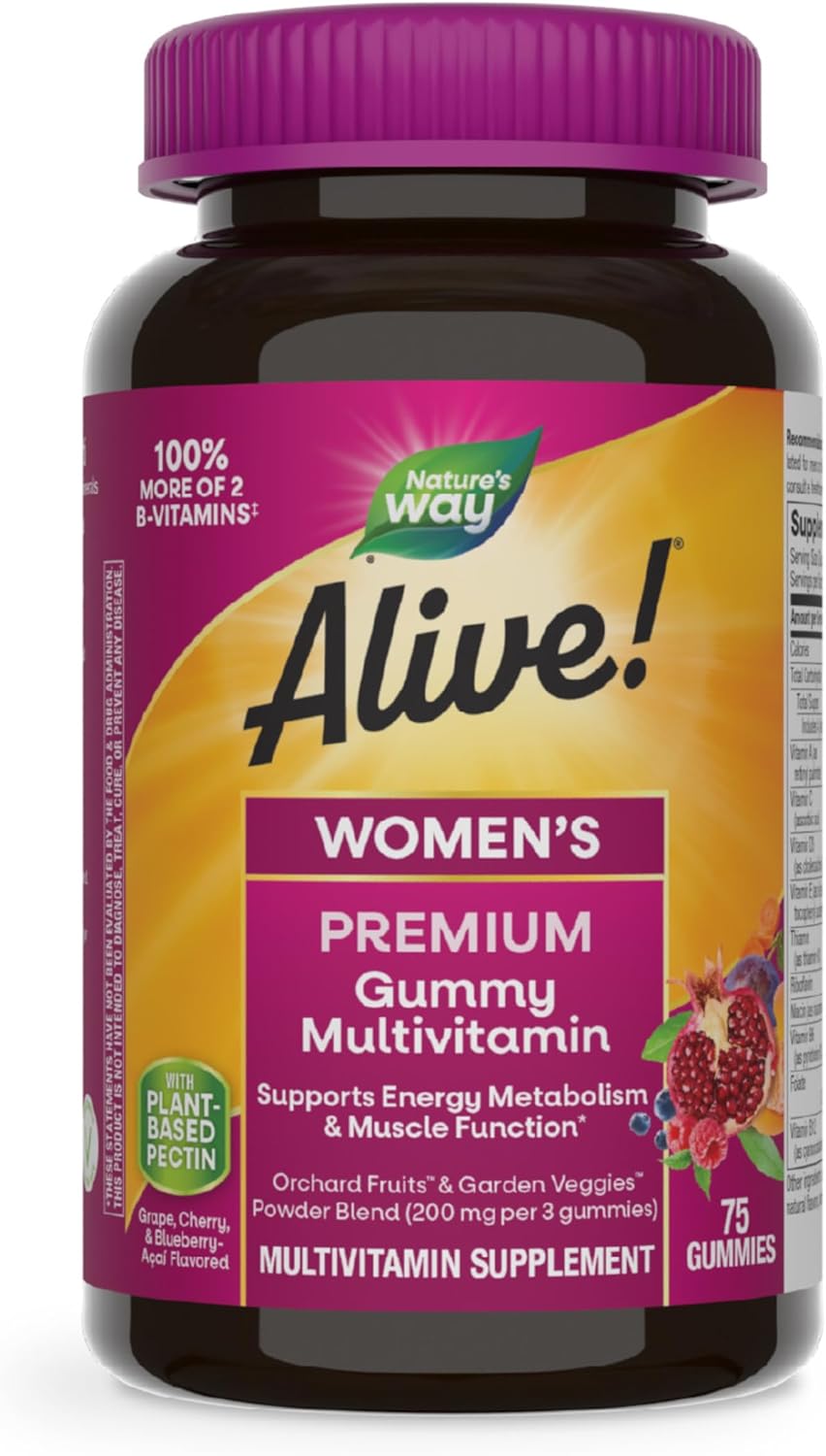 Nature's Way Alive! Premium Women's Gummy Multivitamin - görsel 1