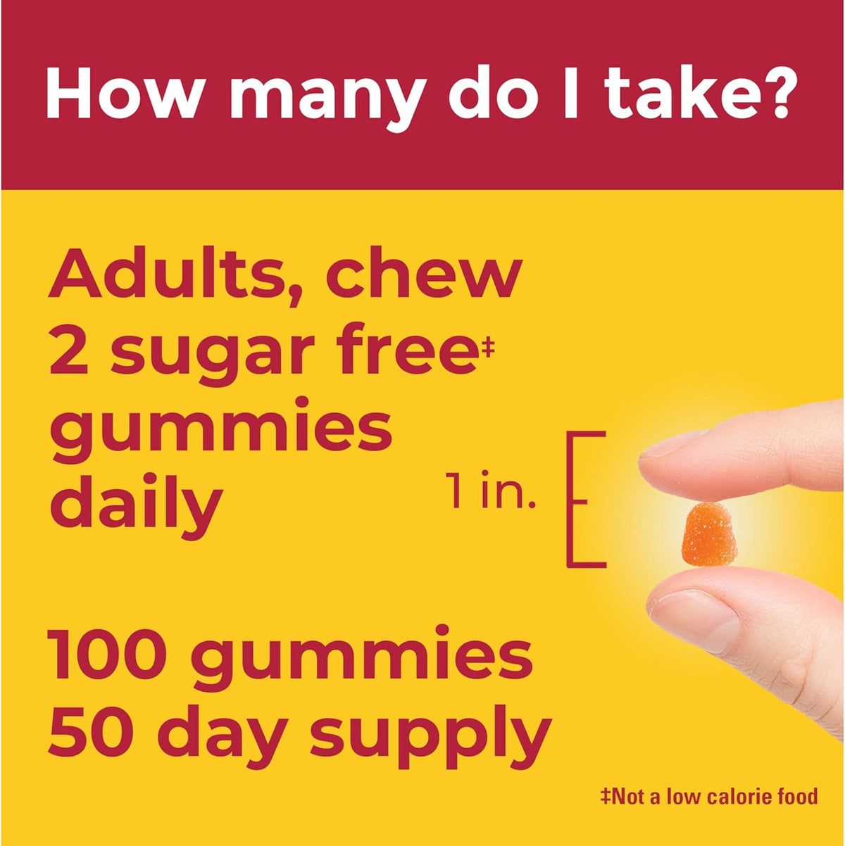 Nature Made Zero Sugar Vitamin C Gummies 250 mg, 100 Gummies (50-Day Supply) - görsel 5