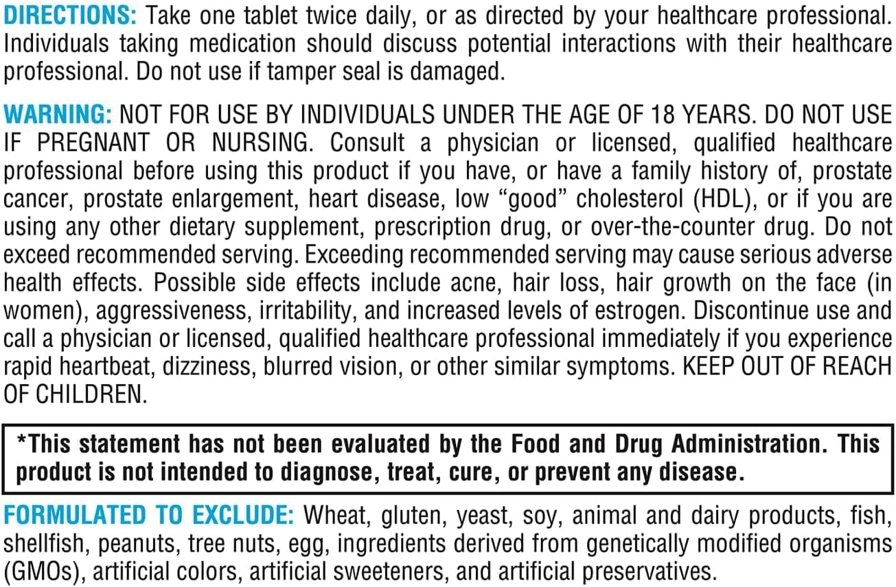 XYMOGEN DHEA Micronised - 10 mg Dehydroepiandrosterone - Androgen and Oestrogen Support - Gluten-Free, Soya-free & Dairy-free - 60 Tablets - görsel 6
