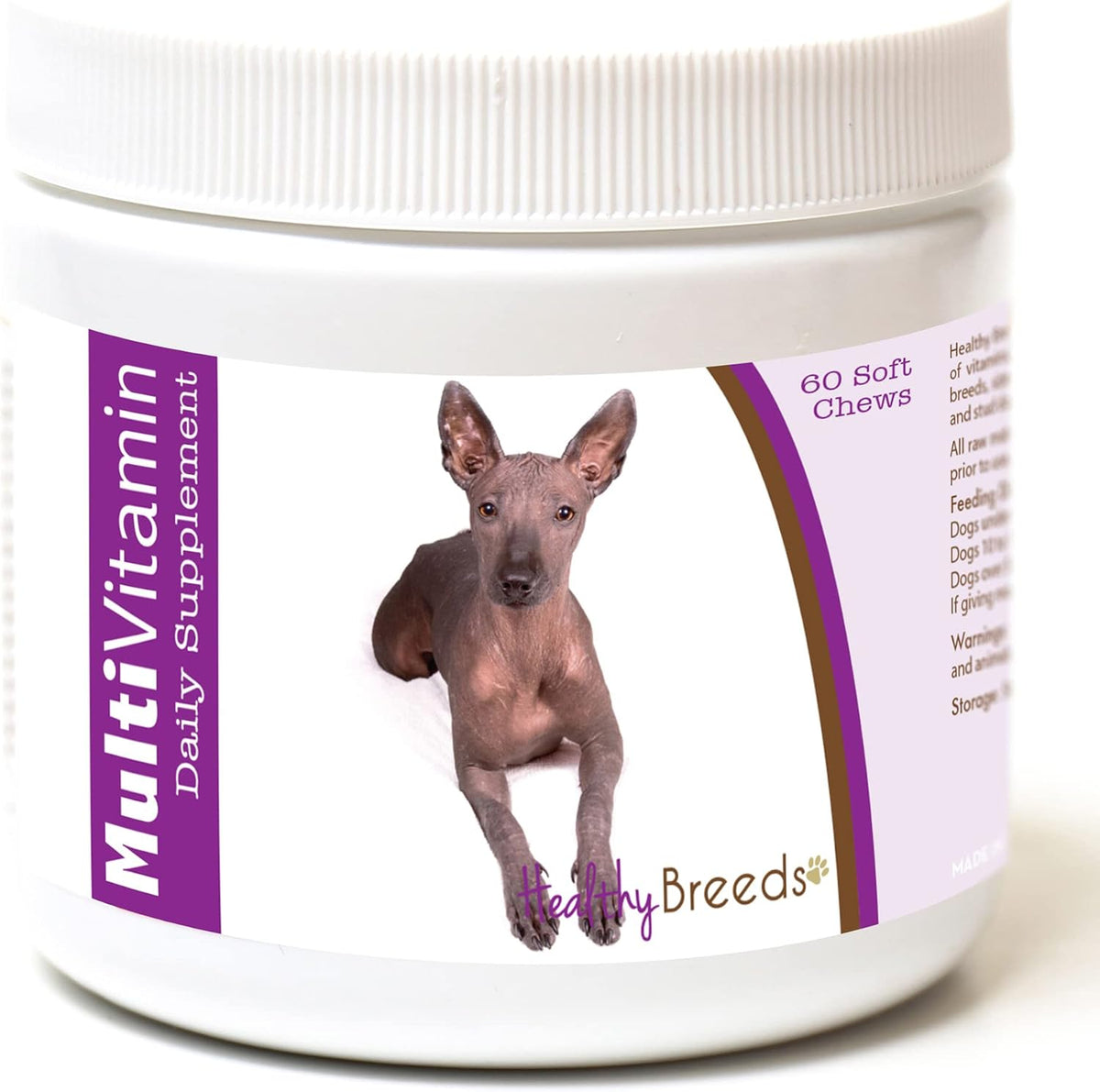 Healthy Breeds Xoloitzcuintli Multivitamin Soft Chews 60 Count - görsel 1