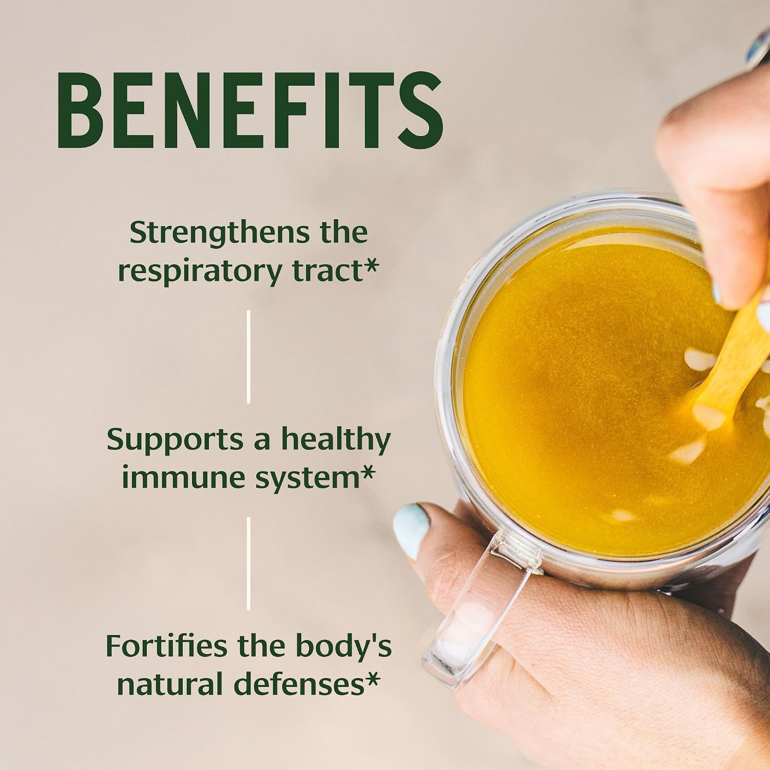 Banyan Botanicals Immune Health Now – Organic Immune Supplement – Powdered Herbs for Lung and Respiratory Support – 3.5 oz (99 g) – Non-GMO, Vegan - görsel 2