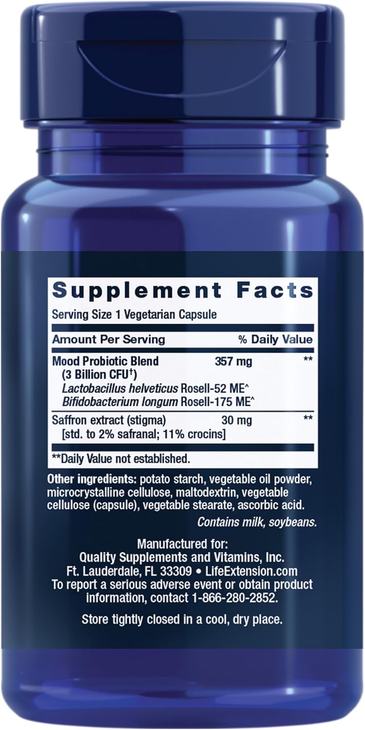 Life Extension FLORASSIST Probiotic Mood Improve - görsel 2