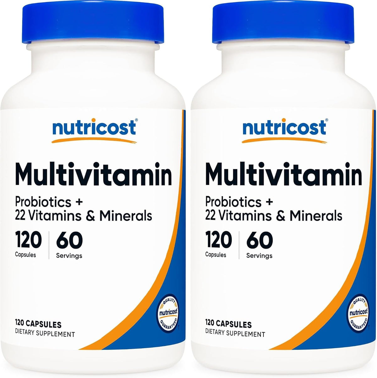 Nutricost Multivitamin with Probiotics - 120 Vegetarian Capsules - görsel 8
