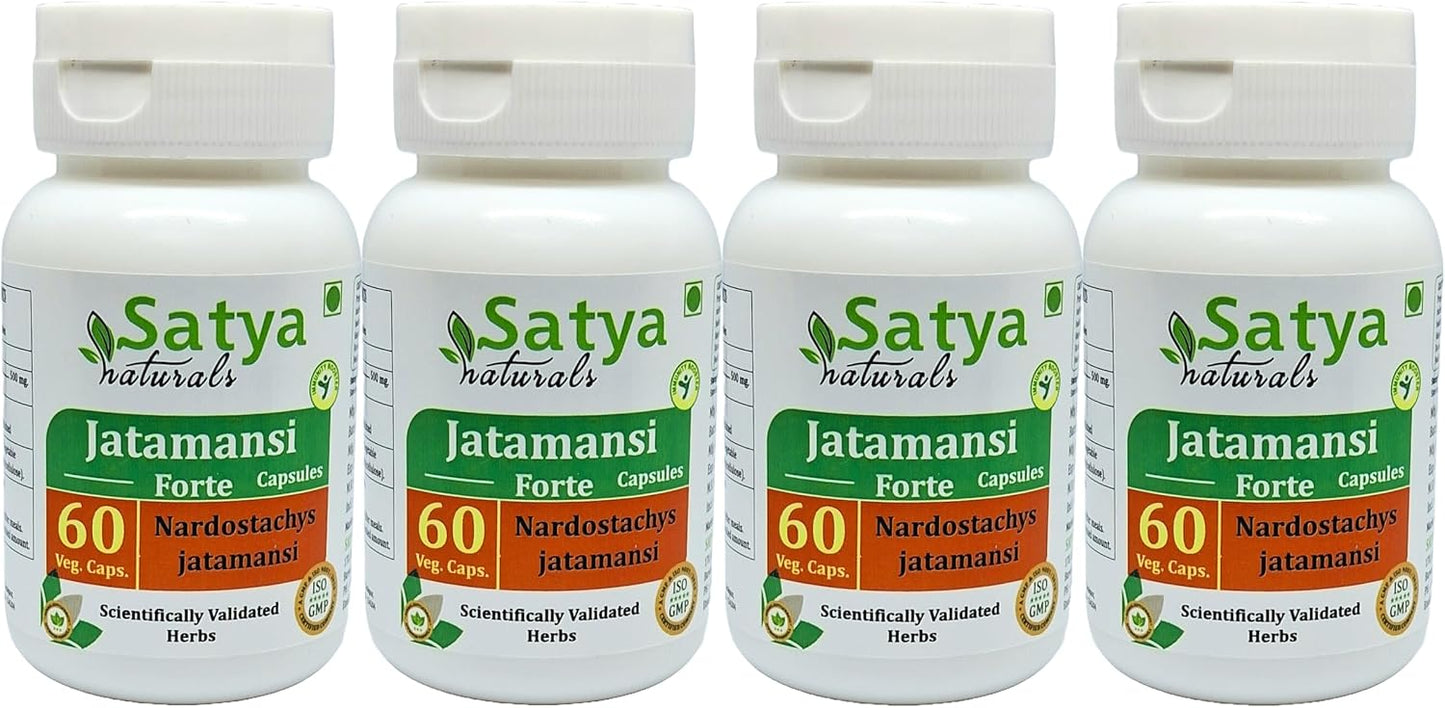 Jatamansi Forte Capsules 500mg - 60 Veg Caps - görsel 1