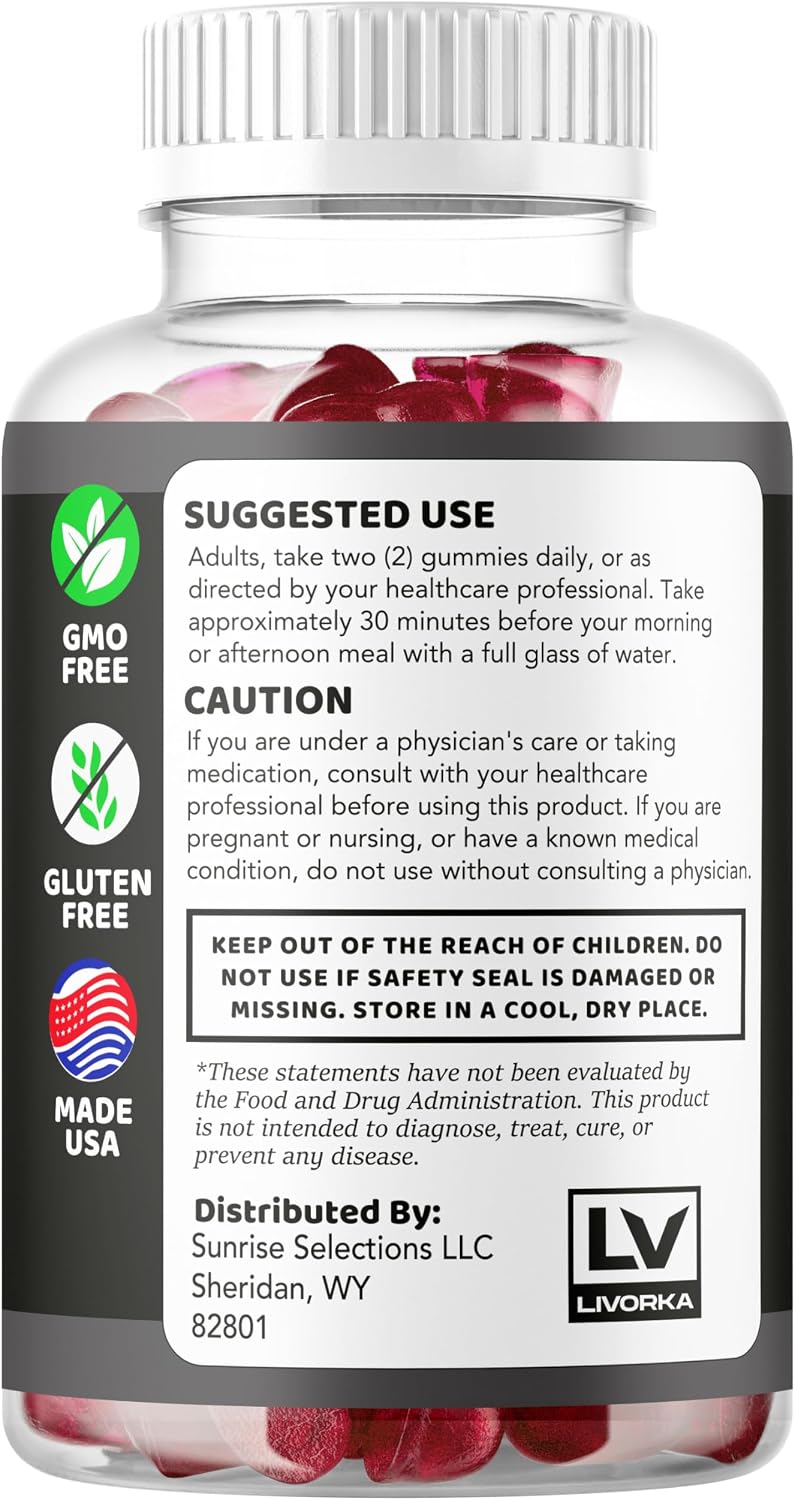 Manhood Plus Gummies for Men - 1050mg Gummy (60 Gummies) - görsel 6
