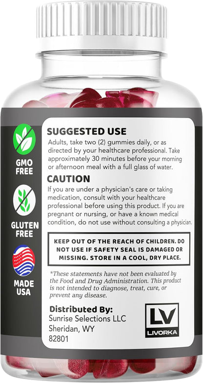 Manhood Plus Gummies for Men - 1050mg Gummy (60 Gummies)