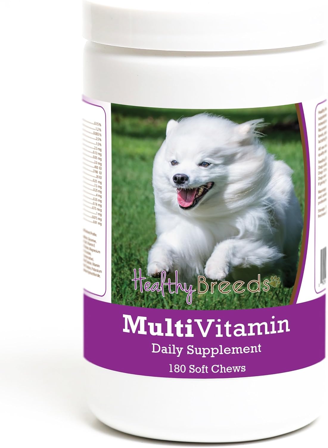 Healthy Breeds American Eskimo Dog Multivitamin Soft Chew for Dogs 180 Count - görsel 1