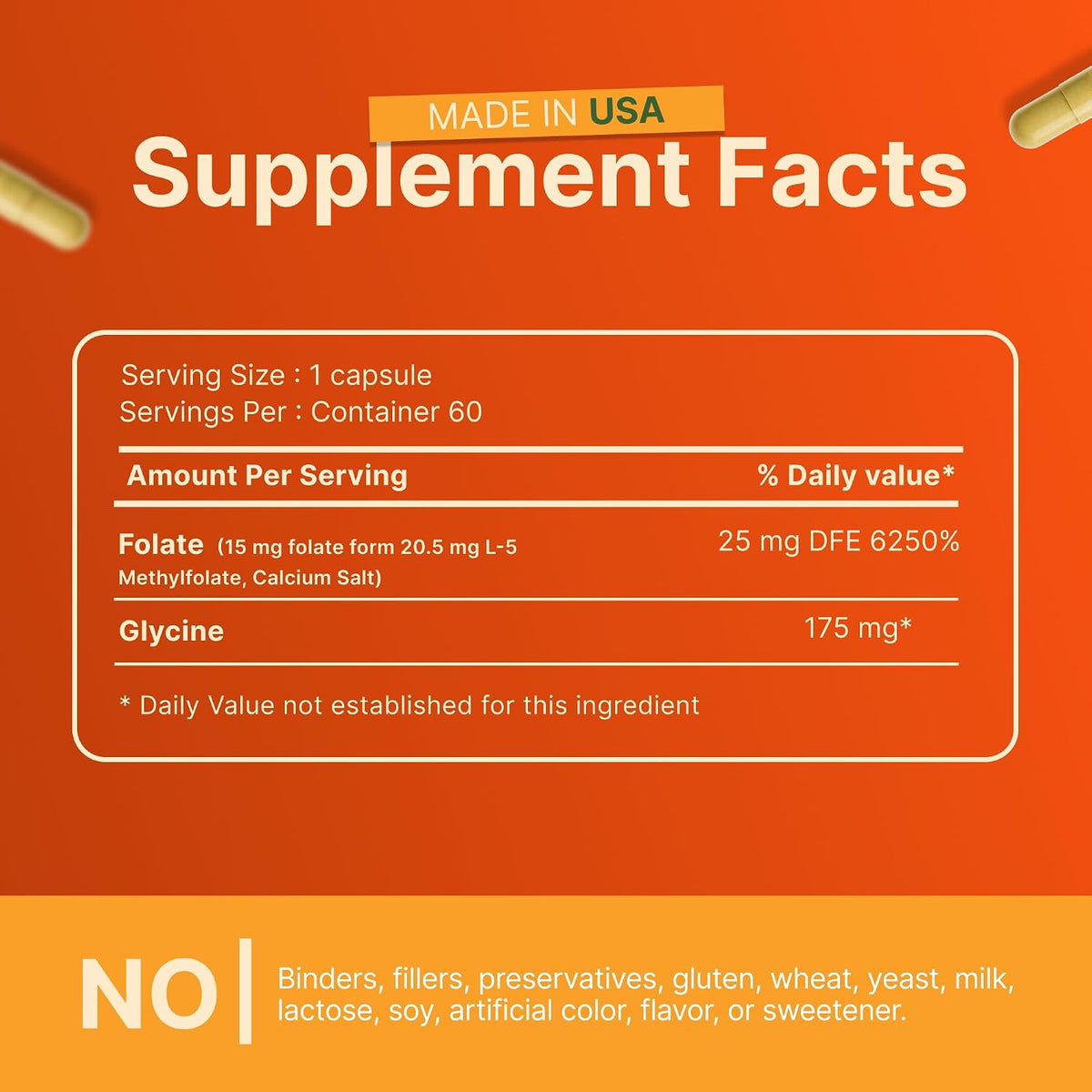 INVITA L-Methylfolate 15mg – Physician Formulated Active Methyl Folate - 5-MTHF Supplement for Energy, Mood & Brain Health Support - Non GMO, Gluten-free, 90 Capsules (3 Month Supply) - görsel 7