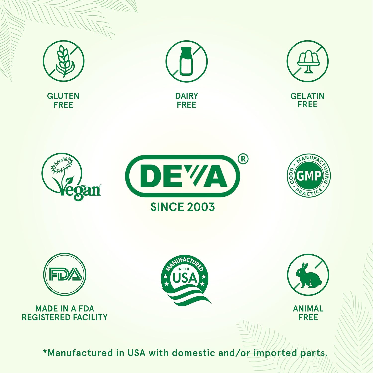 DEVA Vegan Chia Seed Oil – Organic Omega 3, 6 and 9 Fatty Acids, Cold-Pressed, 90 Vegan Capsules - görsel 5