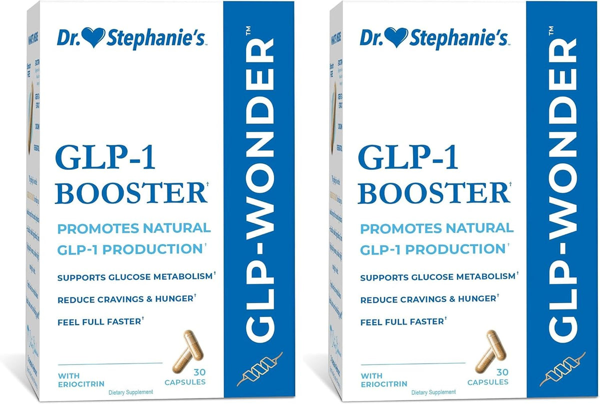 Dr. Stephanie's GLP-Wonder Natural GLP-1 Boosting Supplement – Control Hunger & Appetite, Fight Cravings – Side-Effect Free Support - görsel 8