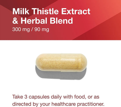 PROTOCOL FOR LIFE BALANCE Liver Detox Support - Milk Thistle and Glutathione - 90 Veg Capsules