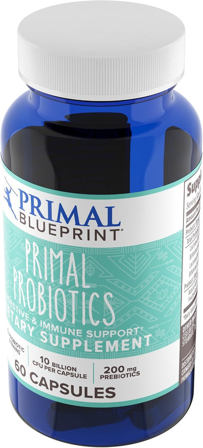 Primal Blueprint, Primal Probiotics, 60 Capsules
