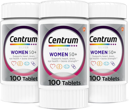Centrum Silver Women's Multivitamin for Women 50 Plus - 300 Tablets