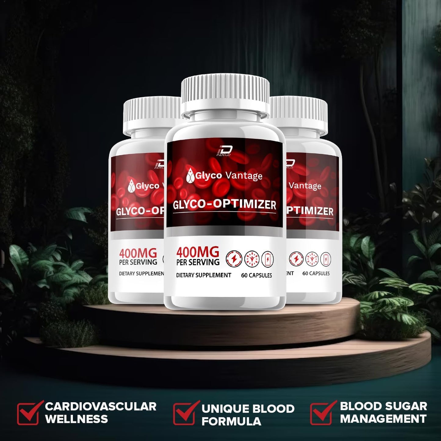 Glyco Vantage Capsules – Advanced Supplement (2 Pack, 120 Capsules) - görsel 4
