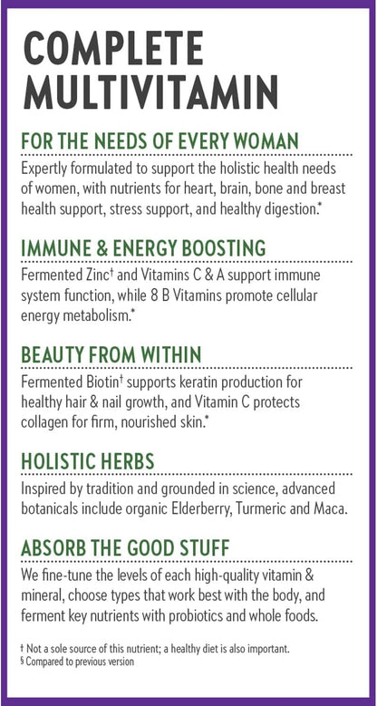 New Chapter Every Woman's One Daily Multivitamin – 72 Tablets