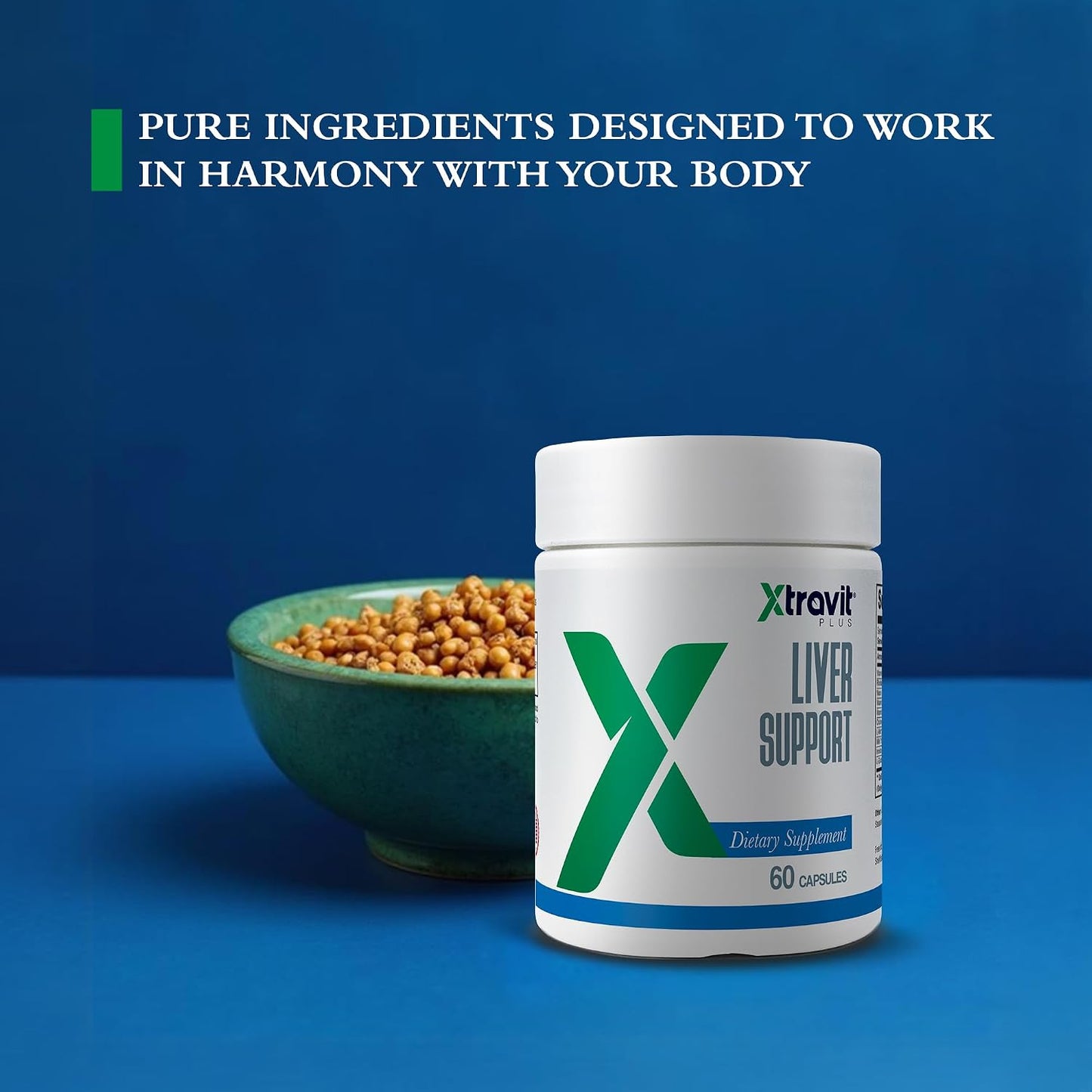 Xtravit Liver Support Supplement – Natural Detox Formula for Men & Women, 60 Capsules - görsel 9