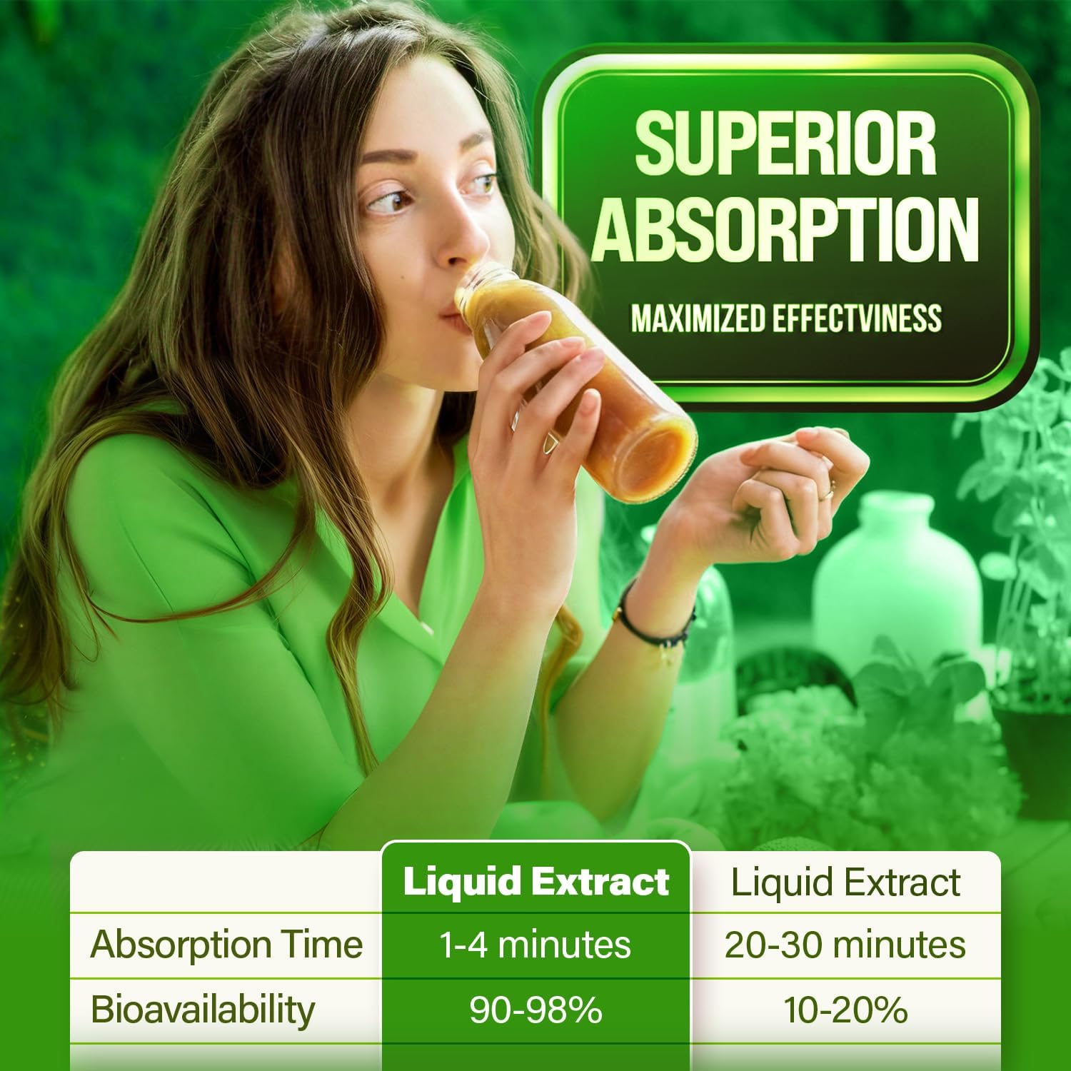 NutraPeaks Soursop Bitters Liquid – Herbal Detox Formula with Soursop, Turmeric, Moringa and Black Seed – Immune and Digestive Support, 473 ml (16 fl oz) - görsel 6
