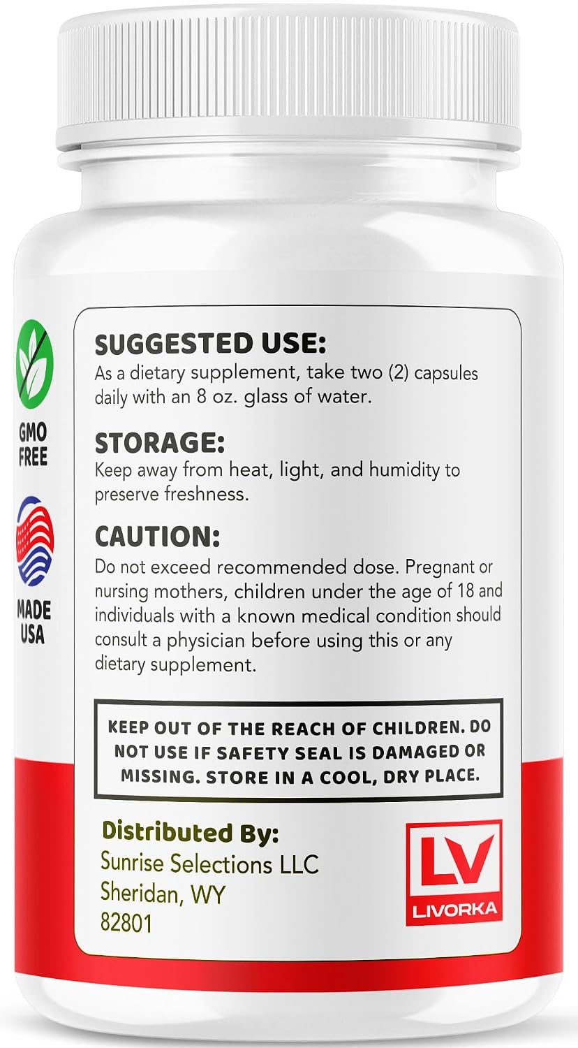 (2 Pack) Gluco Revive Capsules - Official – Natural Ingredients: Made with natural components, free from – Image 7