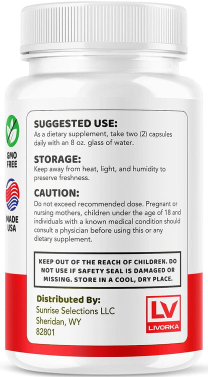 (2 Pack) Gluco Revive Capsules - Official – Natural Ingredients: Made with natural components, free from – Image 7
