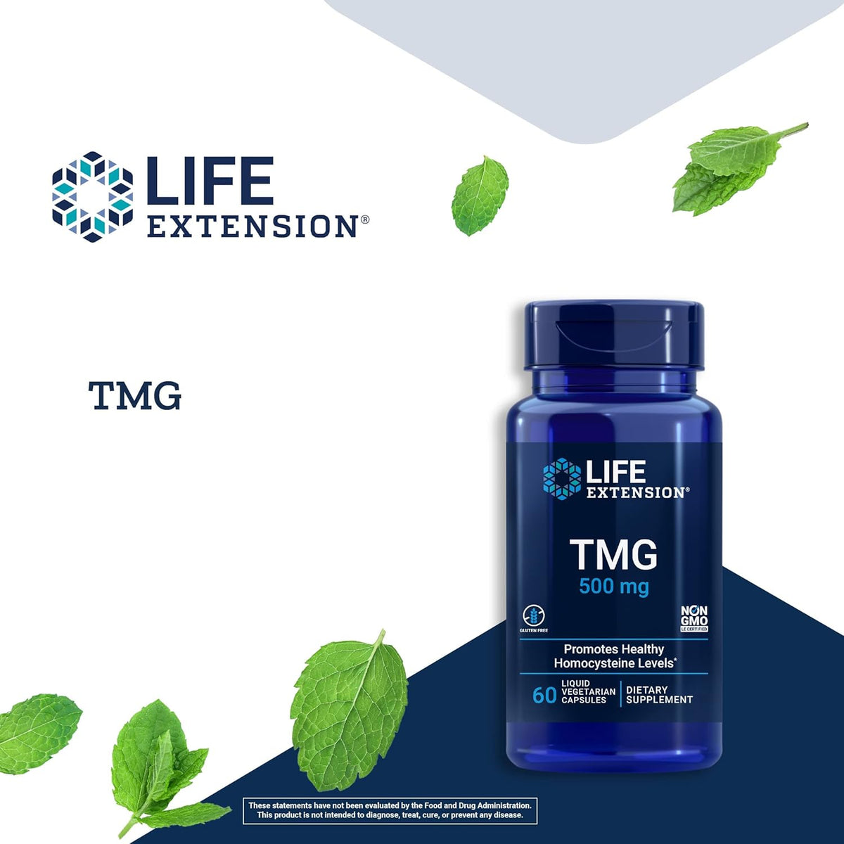 Life Extension TMG, Trimethylglycine, 60 Capsules - görsel 4