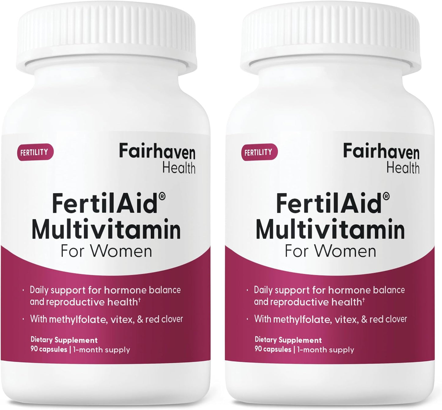 Fairhaven Health FertilAid for Women - Prenatal Fertility Supplement - 90 Capsules - görsel 10