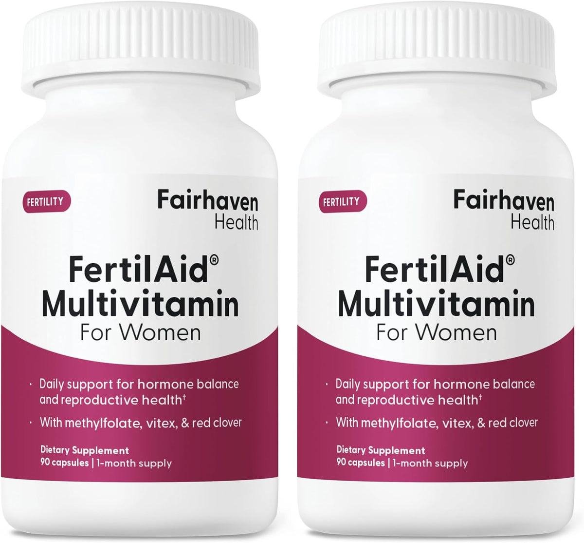 Fairhaven Health FertilAid for Women - Prenatal Fertility Supplement - 90 Capsules - görsel 10