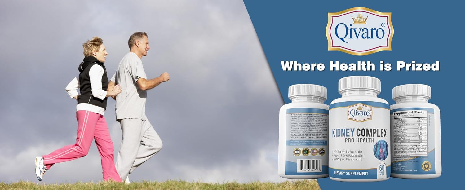 Qivaro Kidney Complex Pro-Health - Kidney Support Supplement with Cranberry Extract - 60 Vegetable Capsules - görsel 9