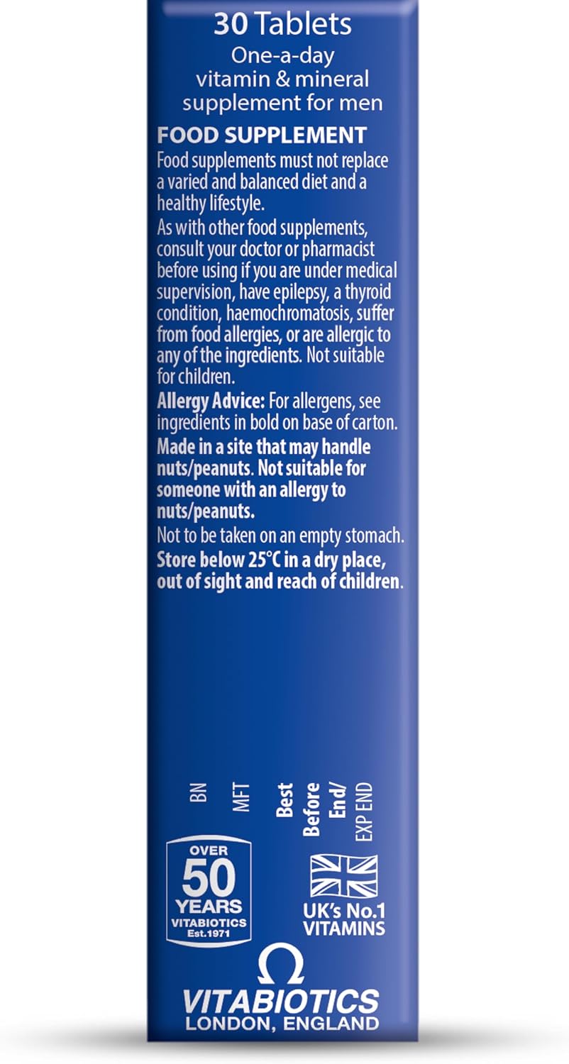 Vitabiotics Wellman 30 Tablets - görsel 4