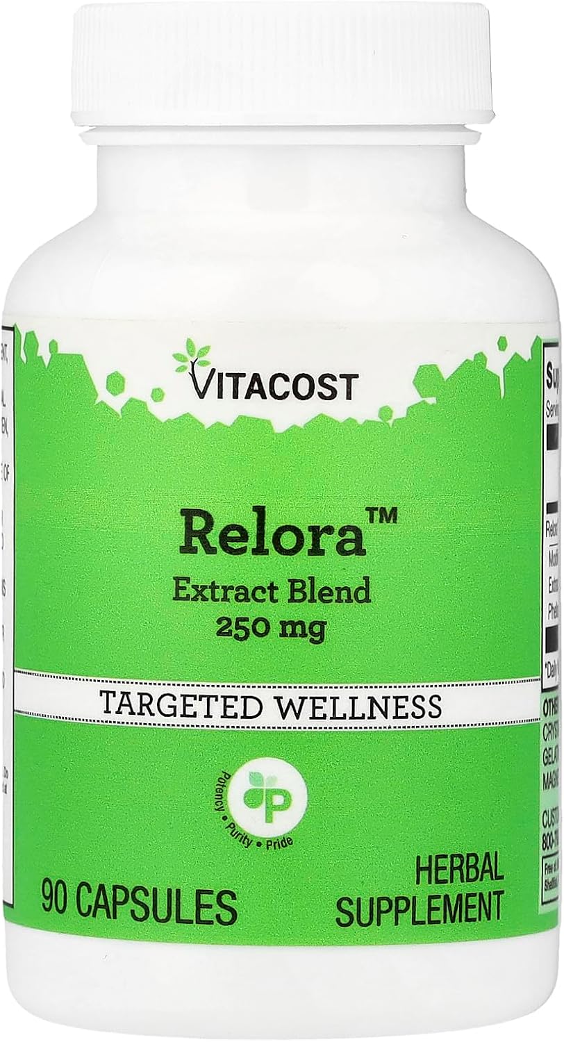 Vitacost Relora Extract Blend, 90 Capsules - görsel 1
