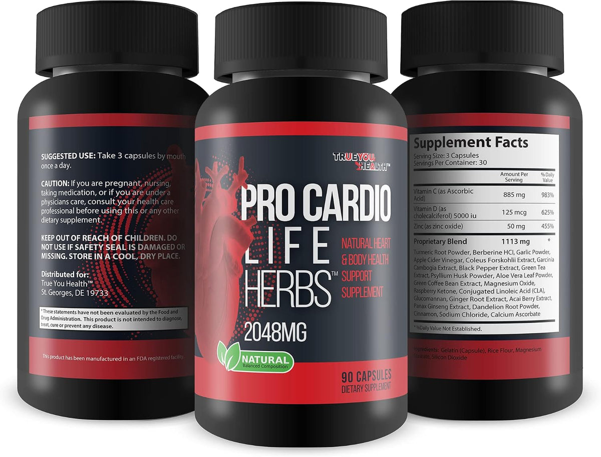 Pro Cardio Life Herbs - Premium Heart Health Supplement - görsel 4