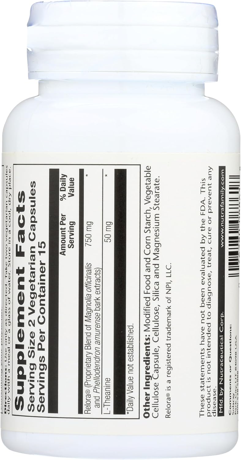Solaray Total Calm VCapsules, 30 Count - görsel 2