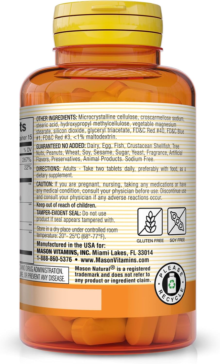 MASON NATURAL Leg Vein and Circulation Supplement – 30 Tablets - görsel 3