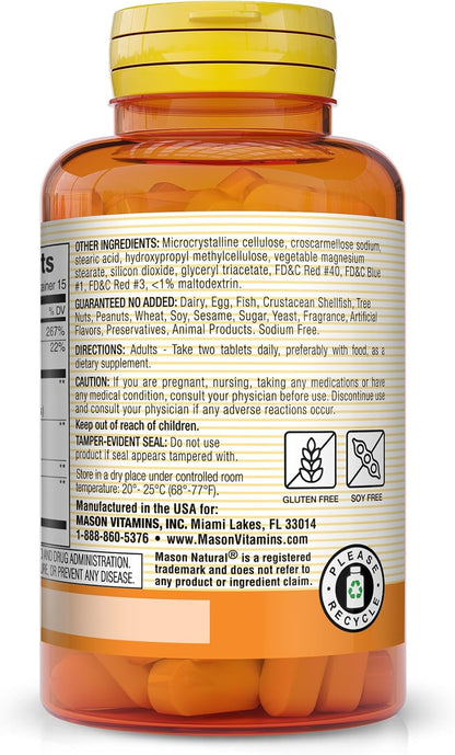 MASON NATURAL Leg Vein & Circulation, 30 Tablets (Pack of 4)