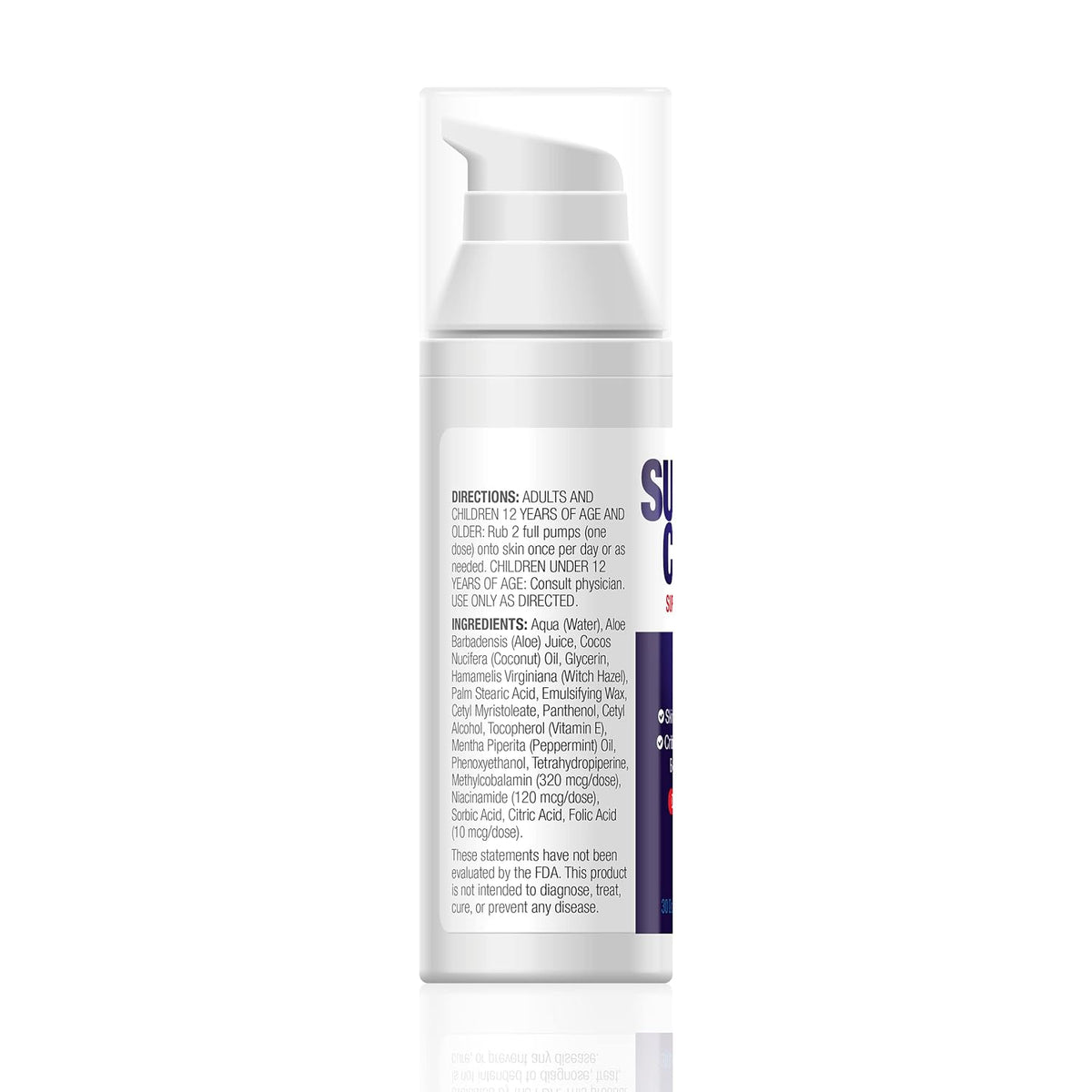 Vita Sciences Super B12 Cream with Bioactive Vitamin B-12 Methylcobalamin - görsel 3
