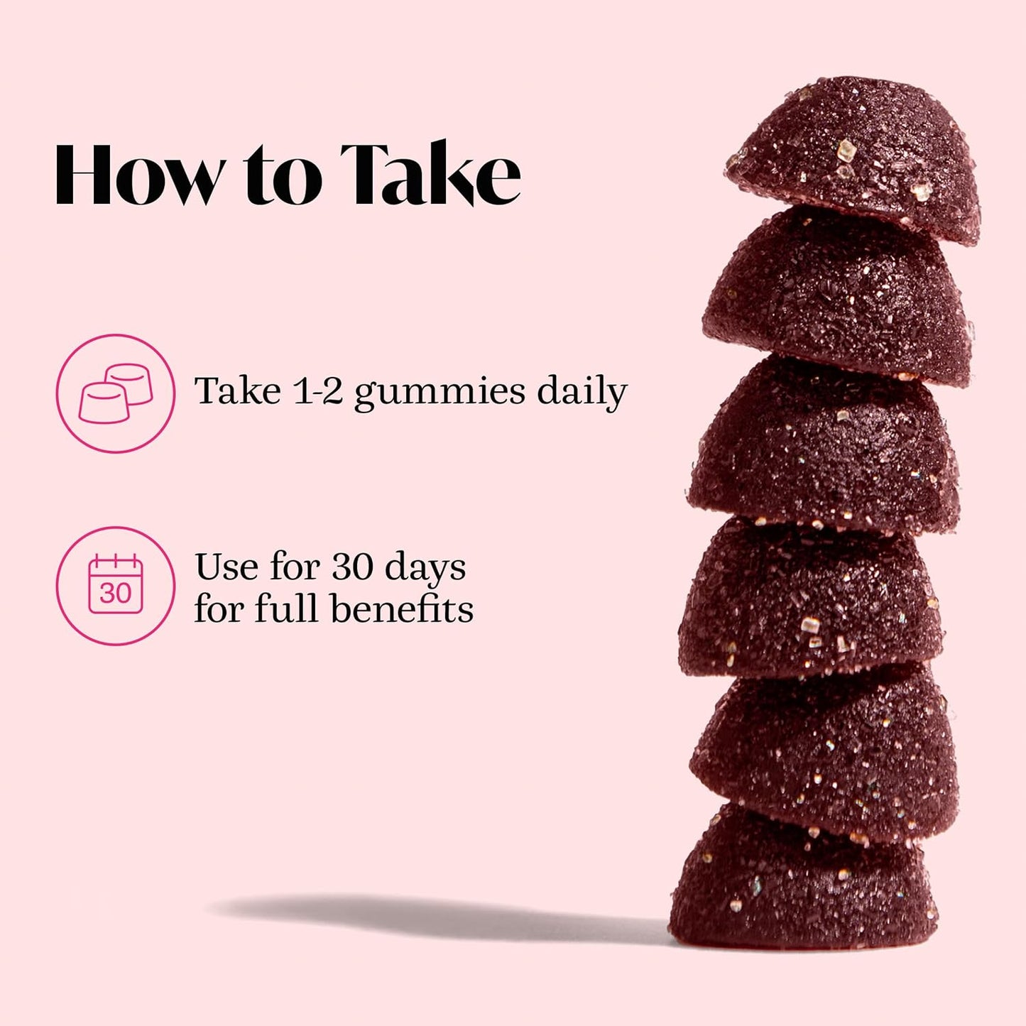 Winged Wellness Happy Her Mood Gummies – Daily Mood Enhancer for Women with Saffron, L-Tyrosine, Lemon Balm, and Lion's Mane – 60 Vegan Gummies - görsel 6